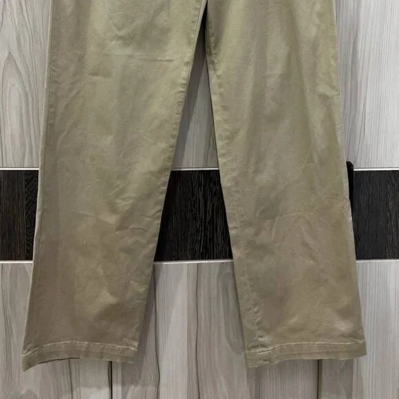 Khaki Straight Leg Pants - Picture 3 of 3